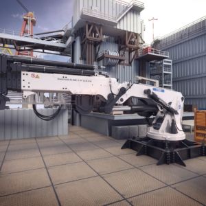 Brimmond Group Marine Crane Animation Effer 175000 6S 2